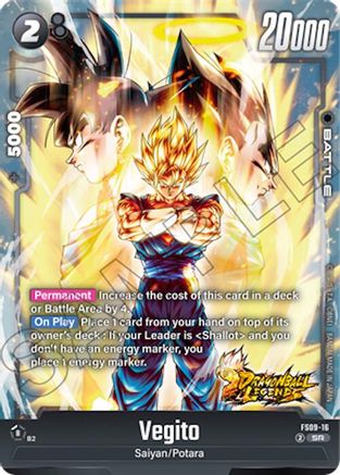 Vegito (FS09-16) - Starter Deck 9 Shallot Holofoil