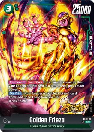 Golden Frieza (FS10-03) - Starter Deck 10 Giblet Holofoil