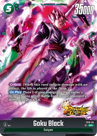 Goku Black (FS10-04) - Starter Deck 10 Giblet Holofoil