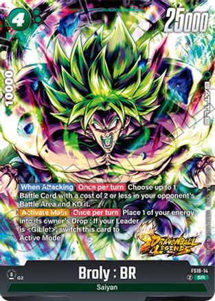 Broly : BR (FS10-14) - Starter Deck 10 Giblet Holofoil
