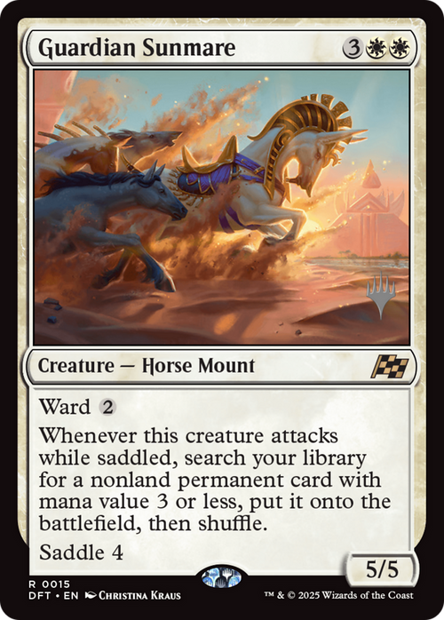 Guardian Sunmare (PPDFT-15P) - Promo Pack: Aetherdrift Foil