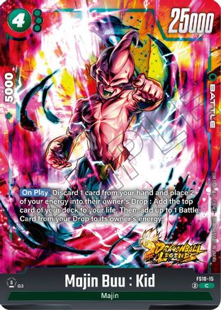 Majin Buu : Kid (FS10-15) - Starter Deck 10 Giblet