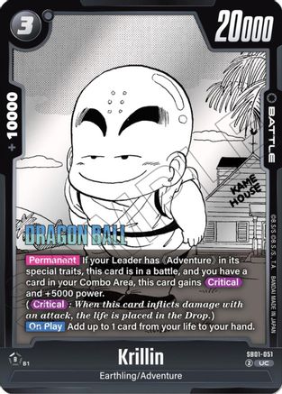 Krillin (SB01-051) - Manga Booster 01