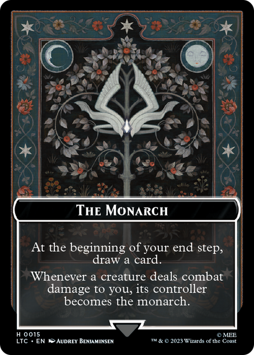 The Monarch (TLTC-015) - Tales of Middle-earth Commander Tokens