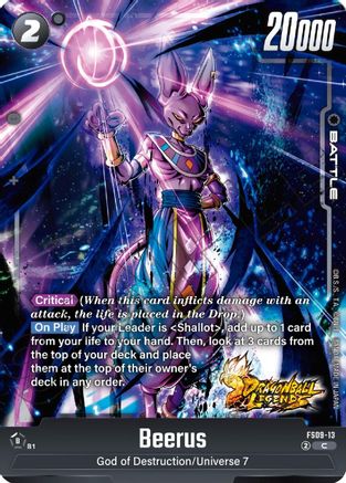 Zamasu (FS09-13) - Starter Deck 9 Shallot