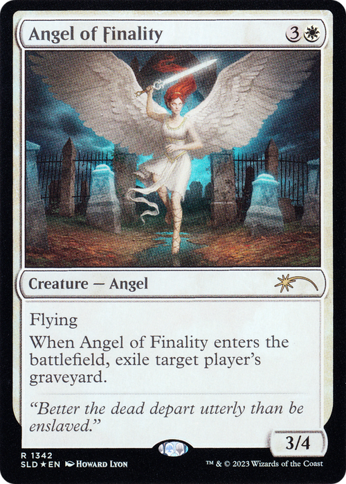 Angel of Finality (SLD-1342) - Secret Lair Drop Foil
