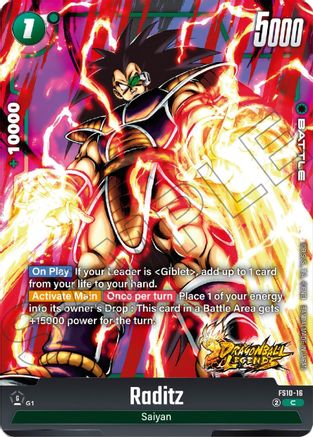 Raditz (FS10-16) - Starter Deck 9 Shallot