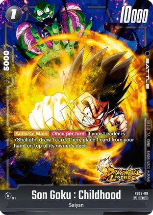 Son Goku : Childhood (FS09-09) - Starter Deck 9 Shallot