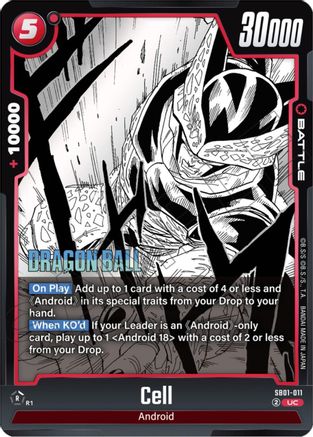 Cell - SB01-011 (SB01-011) - Manga Booster 01