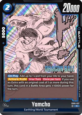 Yamcha (FB06-037) - Manga Booster 01 Holofoil