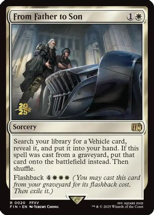 From Father to Son (PRE-020) - Prerelease Cards Foil