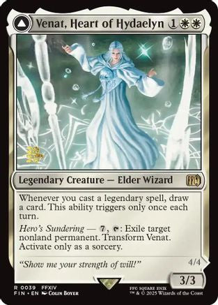 Venat, Heart of Hydaelyn (PRE-039) - Prerelease Cards Foil