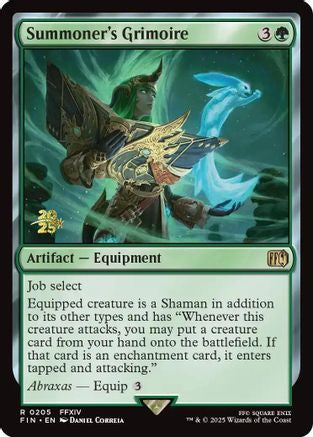 Summoner's Grimoire (PRE-205) - Prerelease Cards Foil