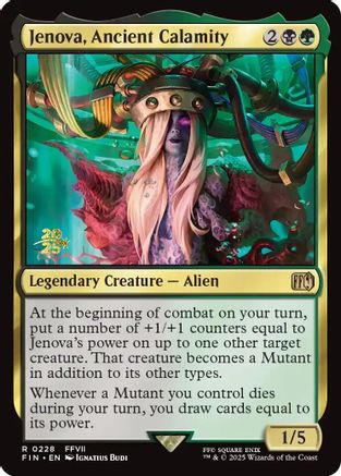 Jenova, Ancient Calamity (PRE-228) - Prerelease Cards Foil