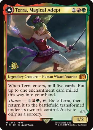 Terra, Magical Adept (PRE-245) - Prerelease Cards Foil