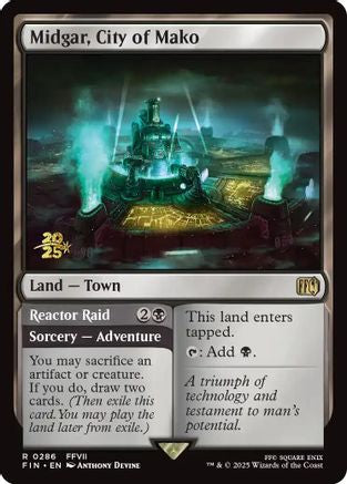 Midgar, City of Mako (PRE-286) - Prerelease Cards Foil
