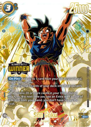 Son Goku (Ultimate Battle 2025 Vol.2 Winner) (FB05-030) - Tournament and Championship Promos Holofoil