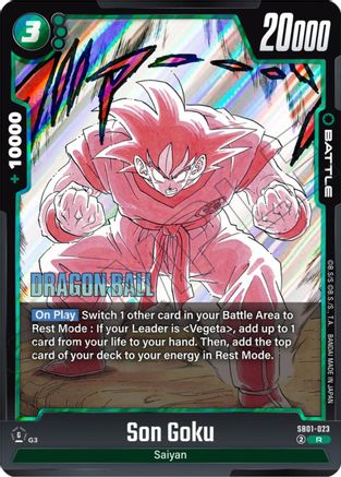 Son Goku (SB01-023) - Manga Booster 01 Holofoil