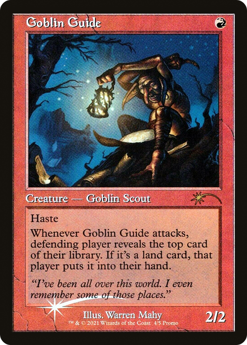 Goblin Guide (Retro Frame) (WPN-004) - Love Your LGS 2021 Foil