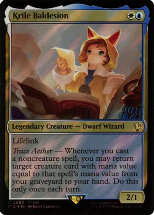 Krile Baldesion (Surge Foil) (FIC-086) - Commander: FINAL FANTASY Foil