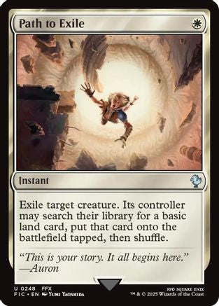 Path to Exile (Surge Foil) (FIC-248) - Commander: FINAL FANTASY Foil
