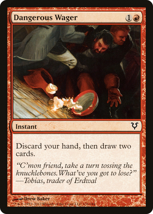 Dangerous Wager (AVR-131) - Avacyn Restored Foil