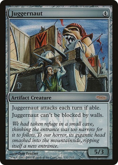 Juggernaut (FNM-007) - Friday Night Magic 2005 Foil