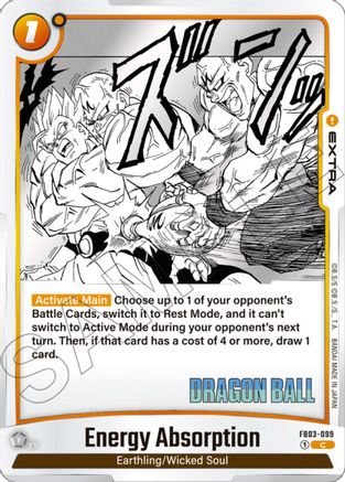 Energy Absorption (FB03-099) - Manga Booster 01 Holofoil
