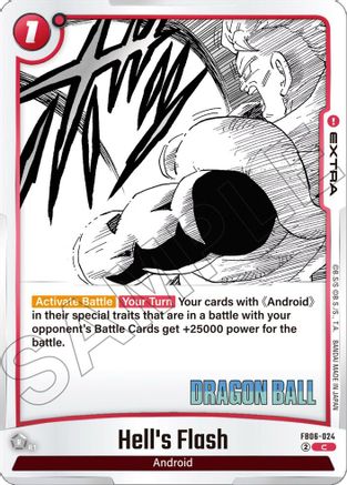 Hell's Flash (FB06-24) - Manga Booster 01