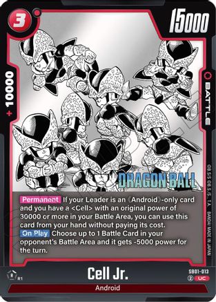 Cell Jr. - SB01-013 (SB01-013) - Manga Booster 01 Holofoil