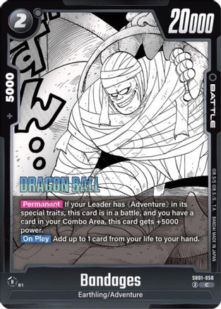 Bandages (SB01-058) - Manga Booster 01 Holofoil