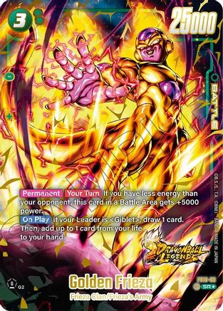 Golden Frieza (Bonus Pack Alternate Art) (FS10-03) - Starter Deck 10 Giblet Holofoil