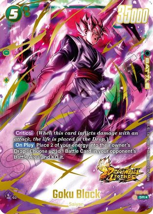 Goku Black (Bonus Pack Alternate Art) (FS10-04) - Starter Deck 10 Giblet Holofoil