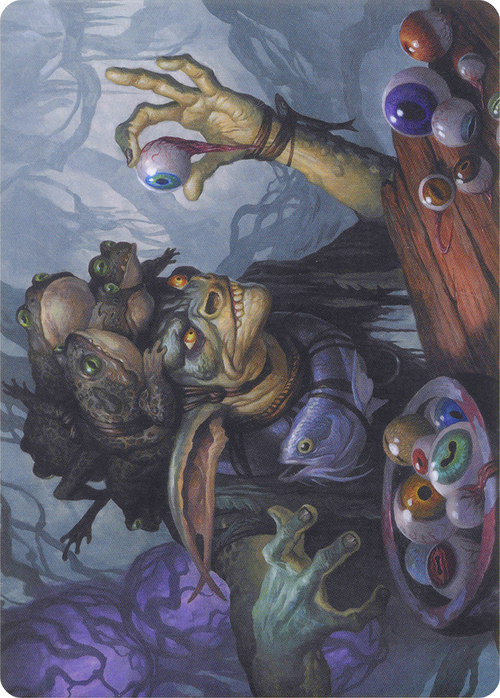 Warteye Witch // Warteye Witch (AMH1-008) - Modern Horizons Art Series (Borderless)