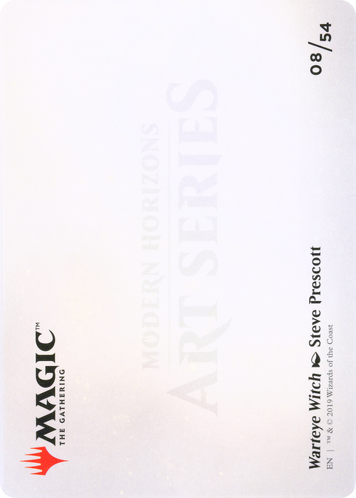 Warteye Witch // Warteye Witch (AMH1-008) - Modern Horizons Art Series (Borderless)