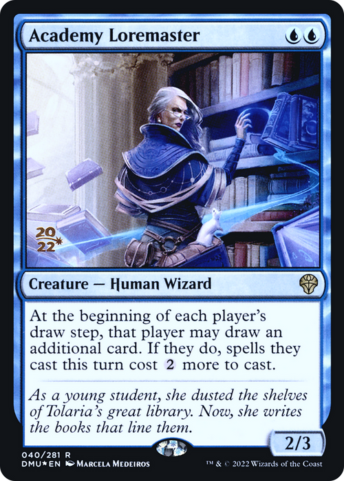 Academy Loremaster (PRE-040) - Dominaria United Promos Foil