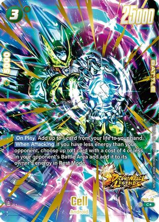 Cell (Bonus Pack Alternate Art) (FS10-10) - Starter Deck 10 Giblet Holofoil