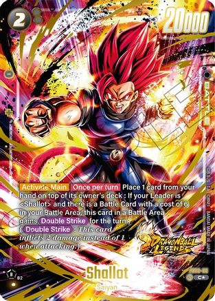 Shallot - FS09-05 (Bonus Pack Alternate Art) (FS09-05) - Starter Deck 9 Shallot Holofoil