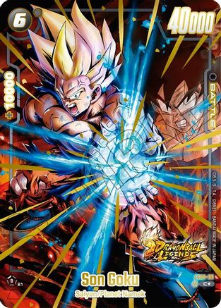 Son Goku - FS09-06 (Bonus Pack Alternate Art) (FS09-06) - Starter Deck 9 Shallot Holofoil