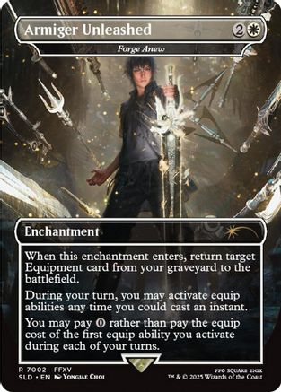 Armiger Unleashed - Forge Anew (SLD-7002) - Secret Lair Drop Series