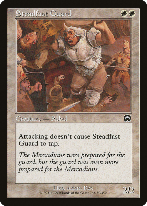 Steadfast Guard (MMQ-050) - Mercadian Masques