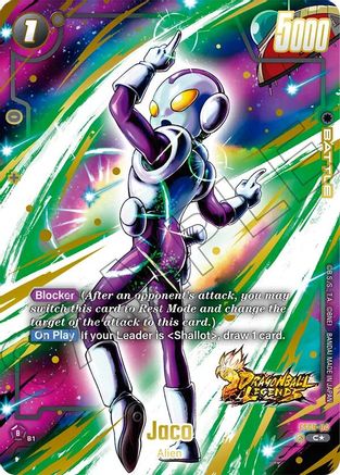 Jaco (Bonus Pack Alternate Art) (FS09-04) - Starter Deck 9 Shallot Holofoil