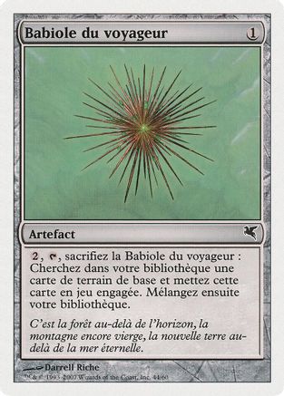 Wayfarer's Bauble (French) - "Babiole du voyageur" (D44) (PSAL-D44) - Magic Encyclopedia 2005 (Salvat/Hachette)