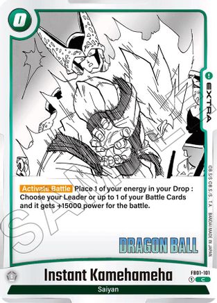 Instant Kamehameha (FB01-101) - Manga Booster 01