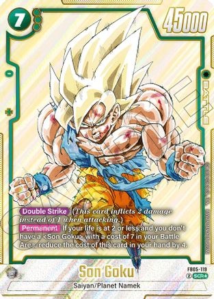 Son Goku - FB05-119 (FB05-119) - Manga Booster 01 Holofoil