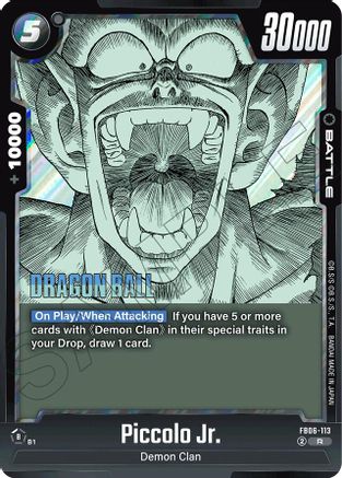 Piccolo Jr. (FB06-113) - Manga Booster 01 Holofoil