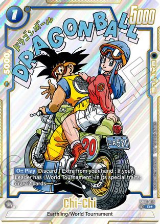 Chi-Chi (Alternate Art) (SB01-019) - Manga Booster 01 Holofoil