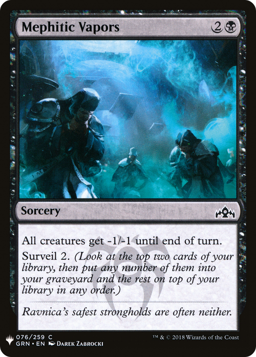 Mephitic Vapors (LIST-GRN-76) - The List