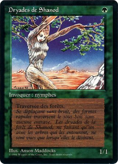 Shanodin Dryads (FBB-) - Foreign Black Border