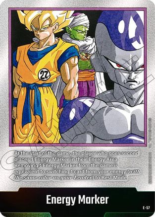 Energy Marker (E-57) (E-57) - Fusion World Energy Markers Holofoil